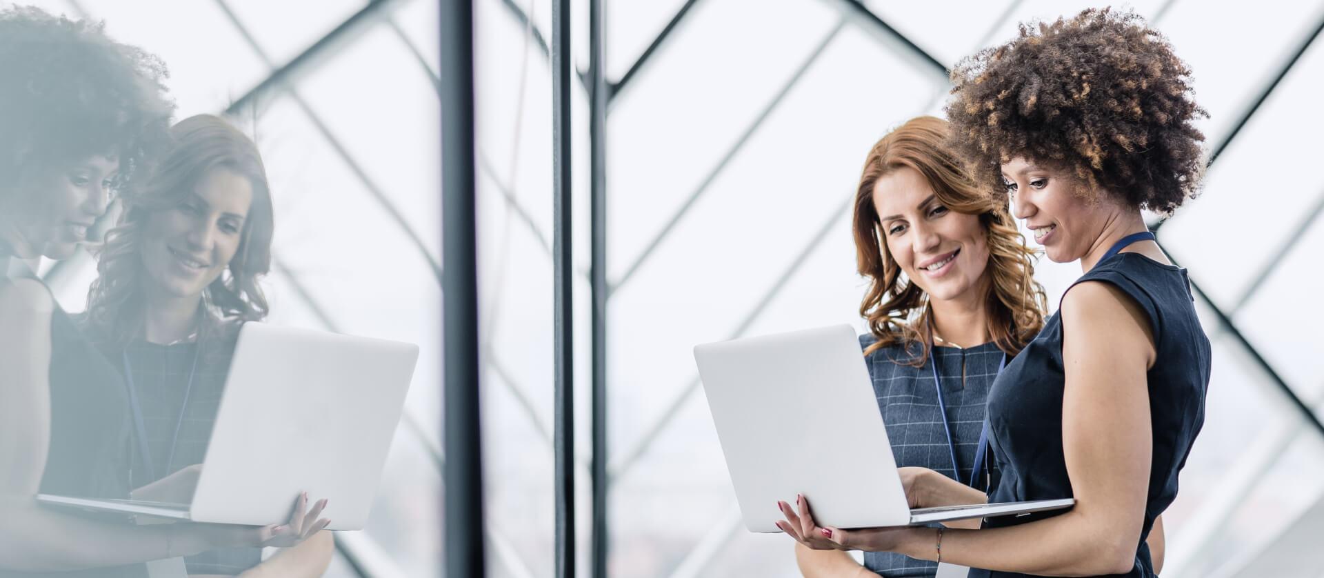 Lady With Laptop | Video